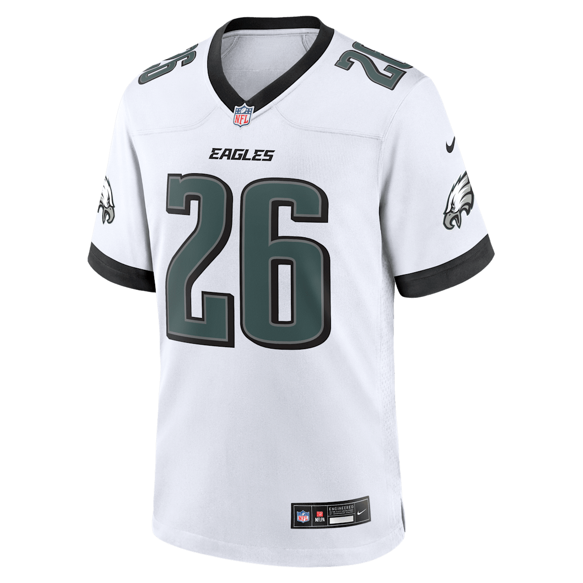 White Philadelphia Eagles Short Sleeve Tops and T-Shirts